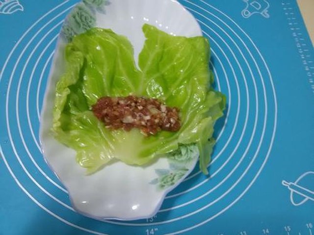 【圆白菜酿肉】步骤4
