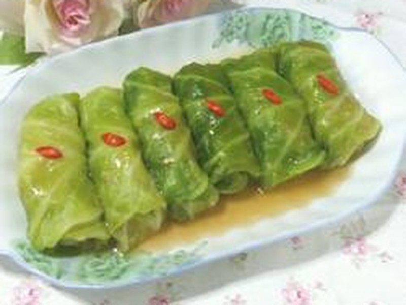 圆白菜酿肉