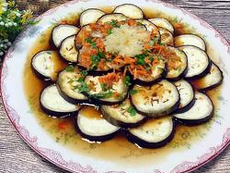 蒜泥蒸茄子