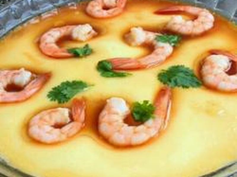 虾仁鸡蛋羹