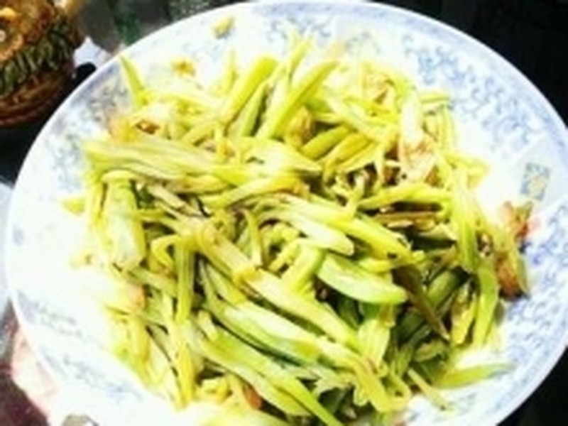 清炒芸豆丝