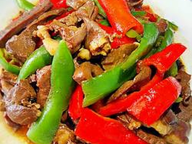 小炒猪心
