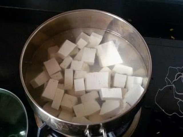 【麻婆豆腐】步骤2