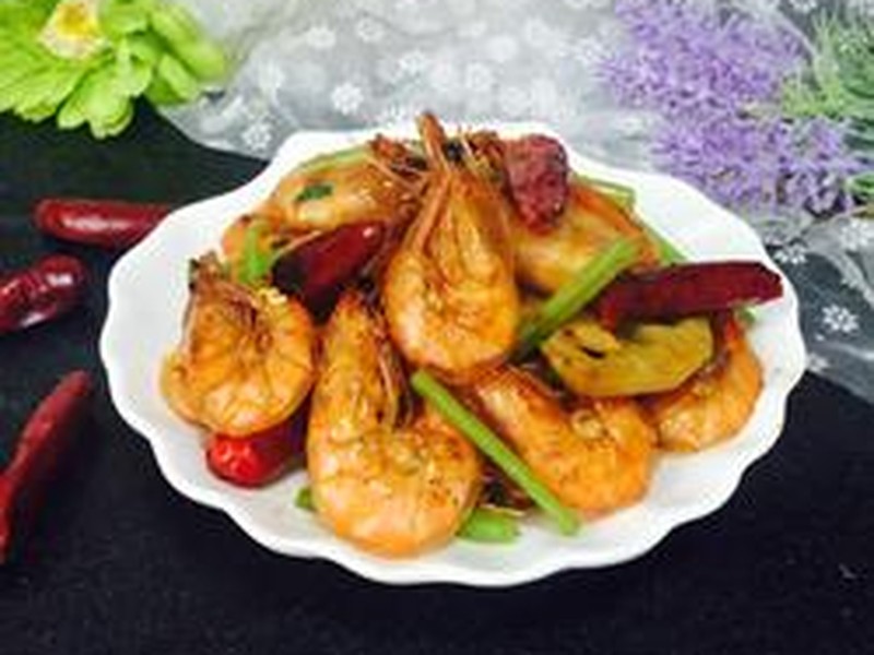 麻辣干锅虾
