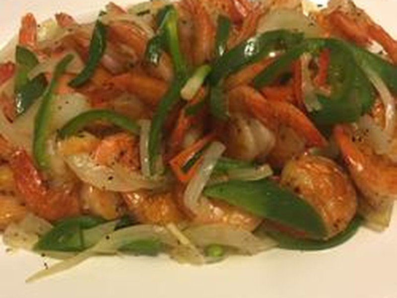香煎大虾
