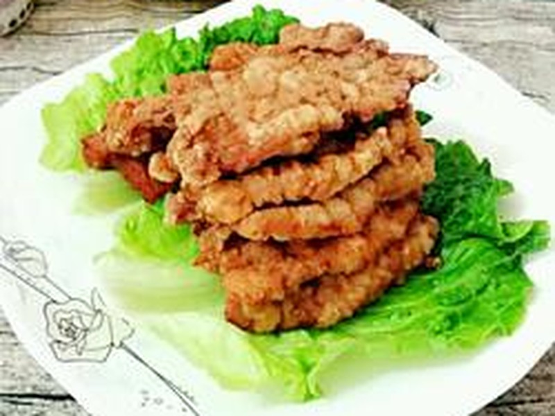 脆皮肉片