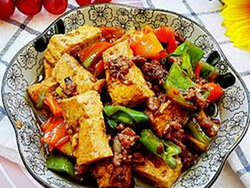 肉末豆腐
