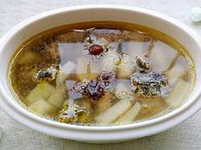 乌鸡山药汤