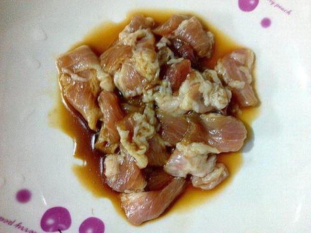 【腐竹炒肉】步骤3