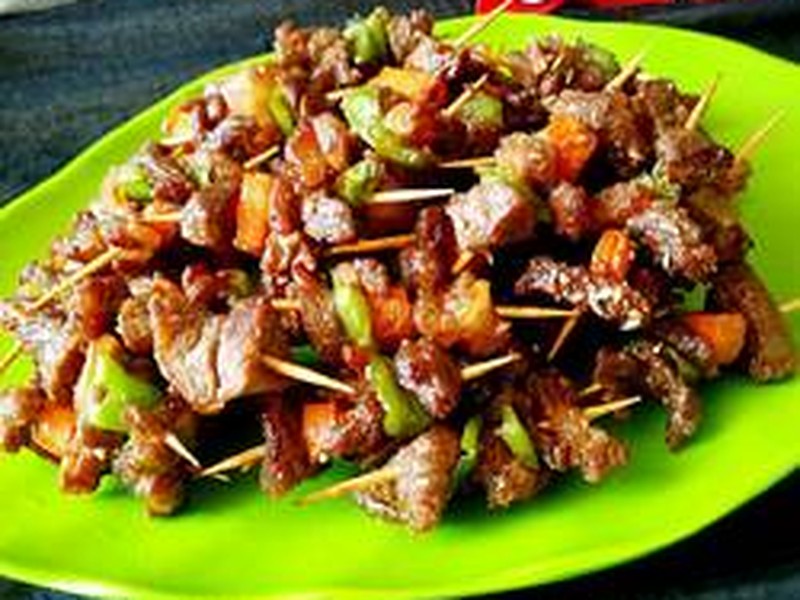 孜然牙签羊肉