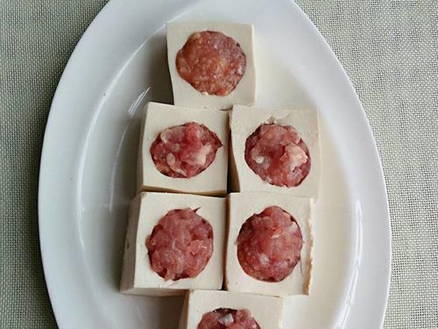 【客家煎酿豆腐】步骤3