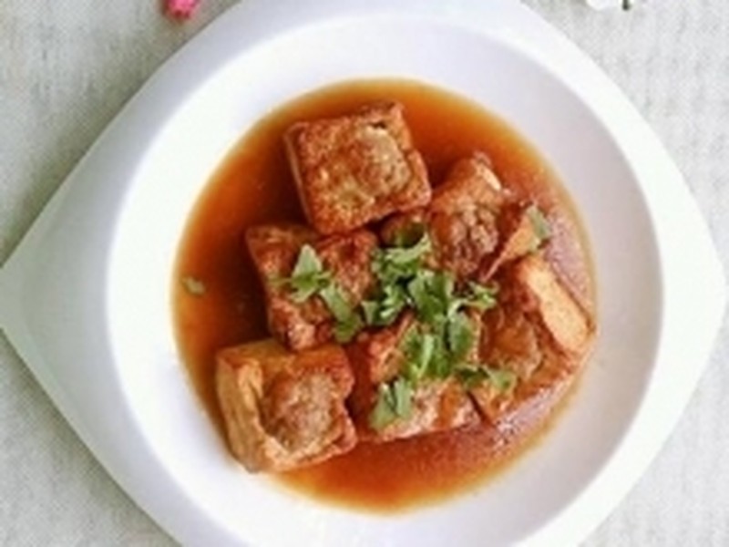 客家煎酿豆腐