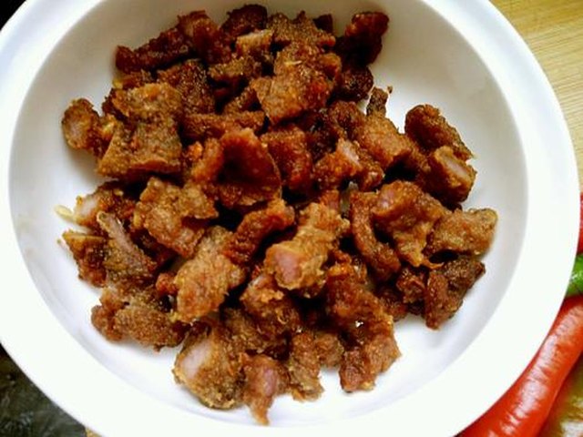 【青红辣子肉】步骤4