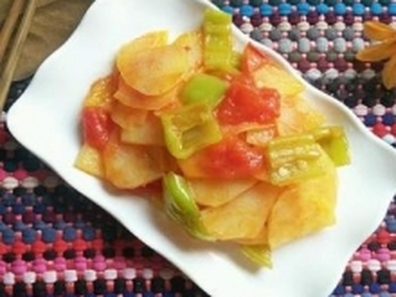 西红柿土豆片
