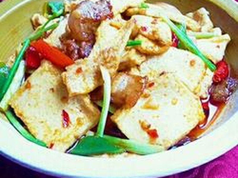 干锅千頁豆腐