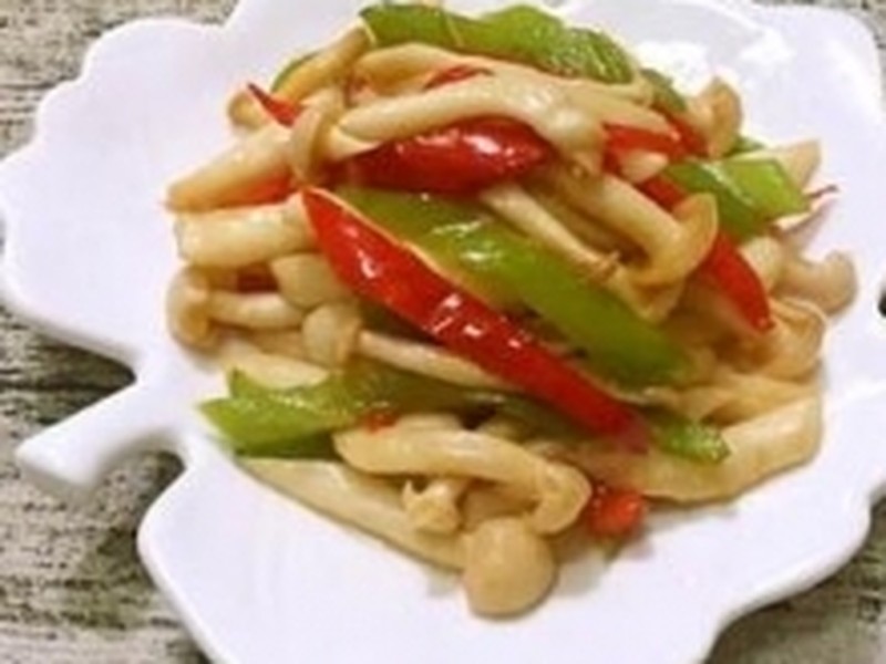 蚝油炒海鲜菇