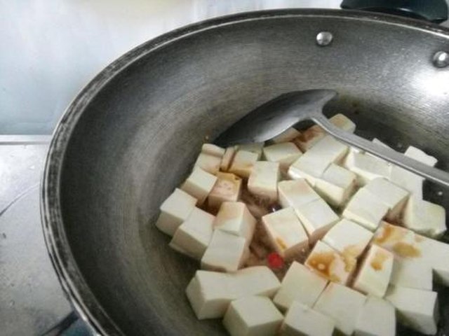 【大肠炖豆腐】步骤4