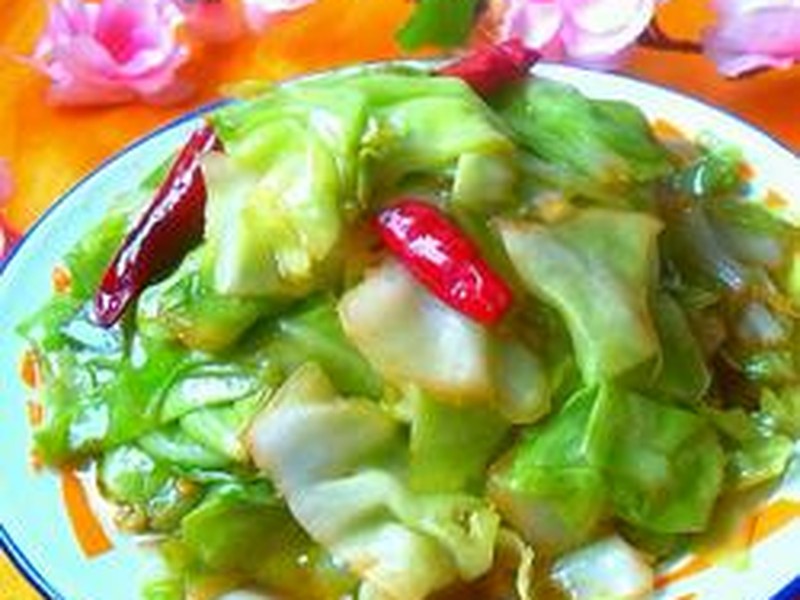 蚝油手撕包菜