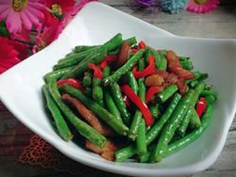 缸豆炒肉