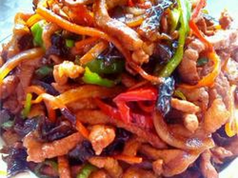 香辣肉丝
