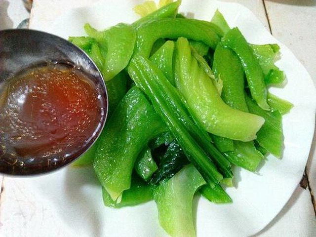 【蚝油浸芥菜】步骤4