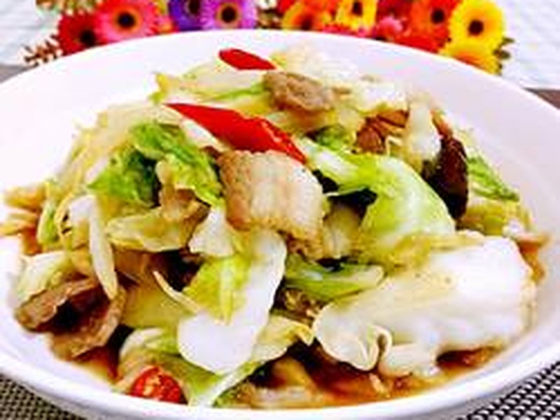 卷心菜炒肉