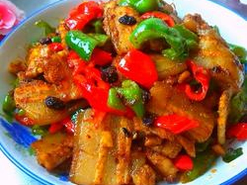 豆豉双椒炒五花肉