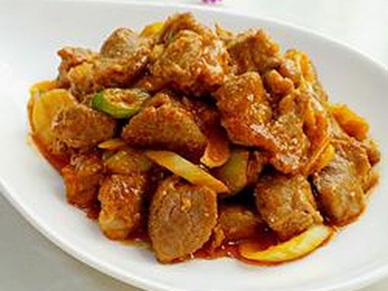 番茄羊肉块