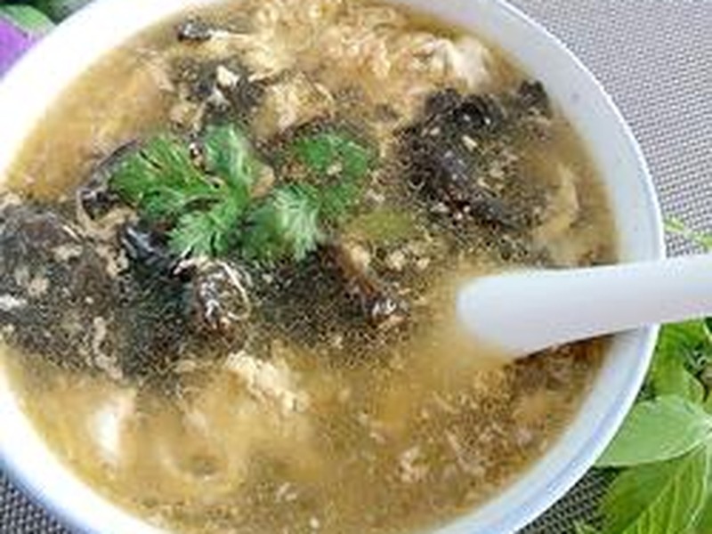 木耳鸡蛋汤