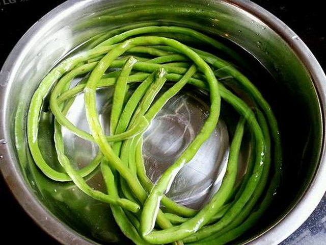 【团团圆圆（豇豆酿肉）】步骤4