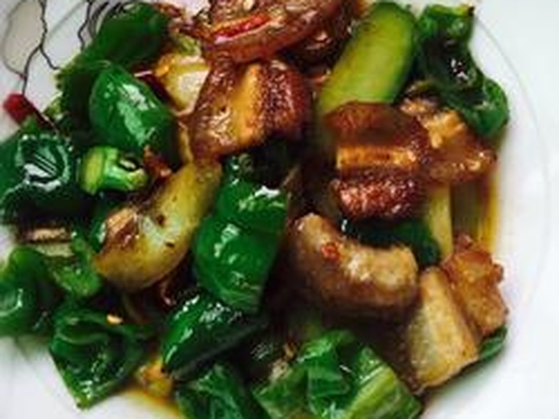 芥兰炒肉