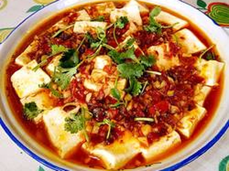 蒜蓉鱼香蒸豆腐（福）