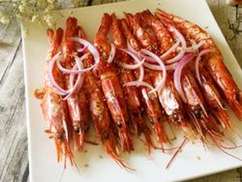 蜜汁开背大虾