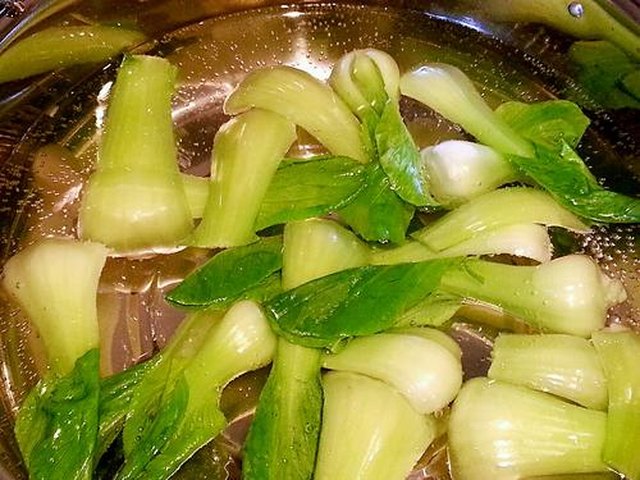 【香菇扒油菜】步骤2