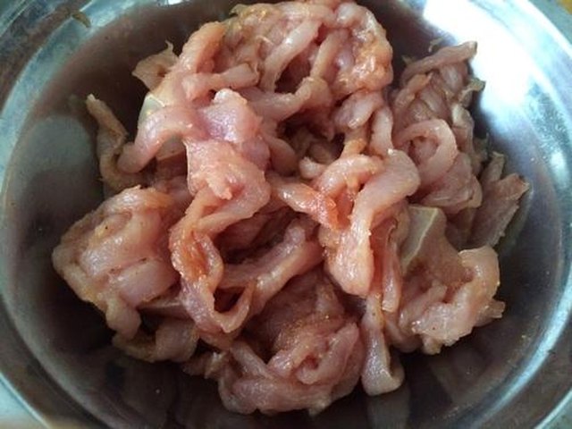 【菊花肉】步骤3