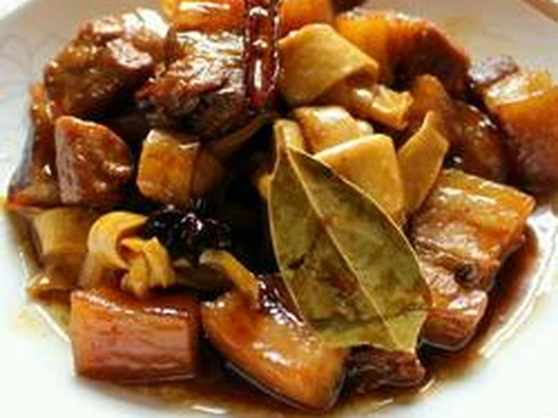 酱烧五花肉千结