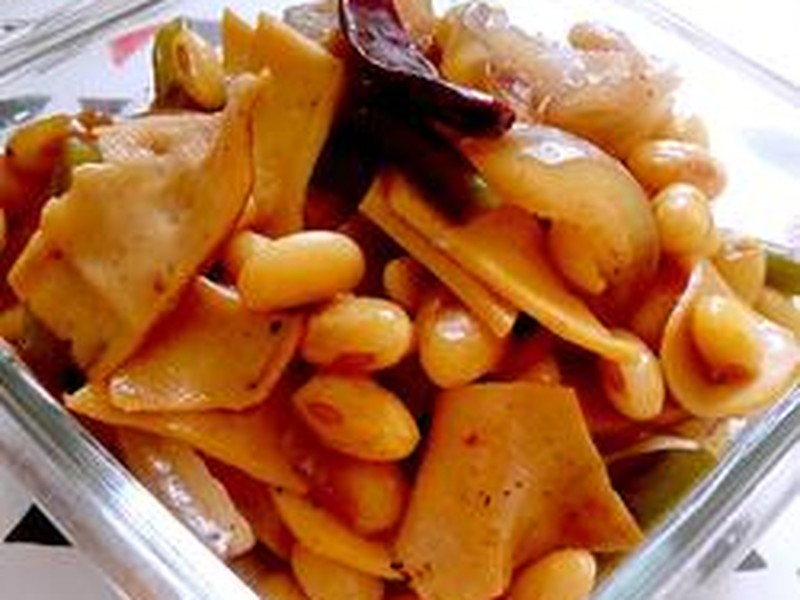 黄豆咸菜