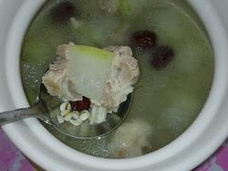 排骨薏米冬瓜汤