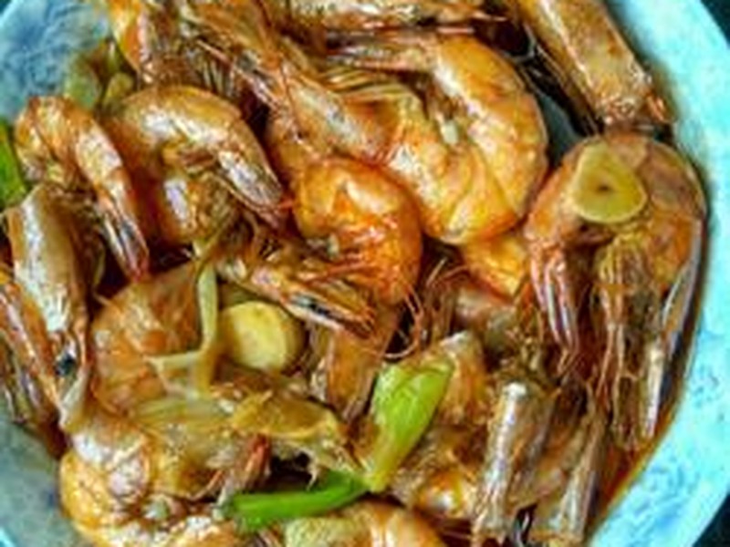家常油爆虾