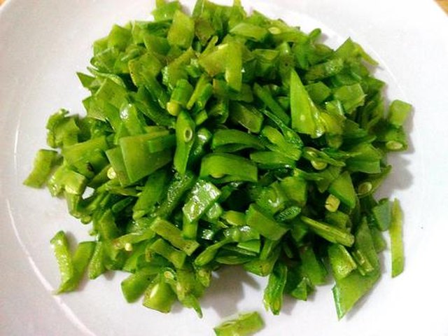 【荷兰豆煎蛋】步骤2