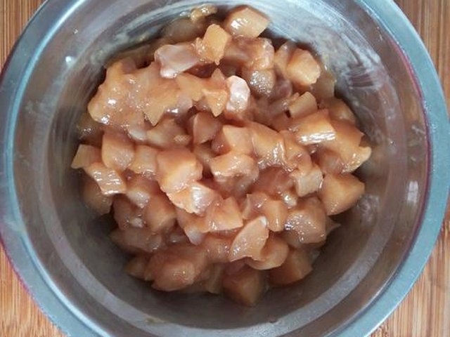 【毛豆炒鸡丁】步骤3