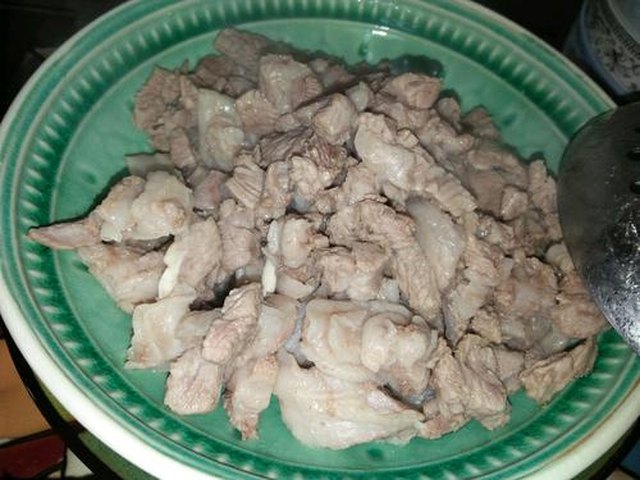 【羊肉炖土豆】步骤4