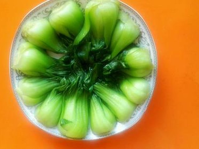【虾仁扒油菜】步骤4