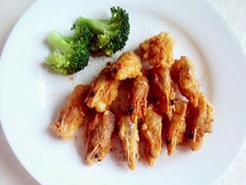 椒盐虾头