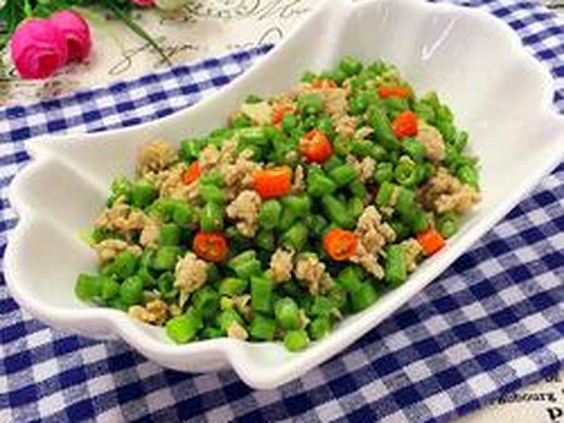 肉末豆角