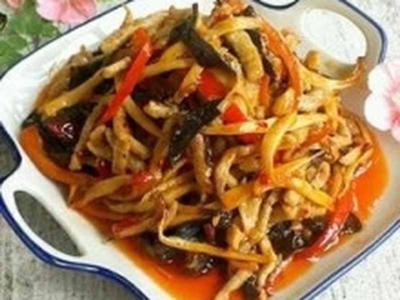 杏鲍鱼香肉丝