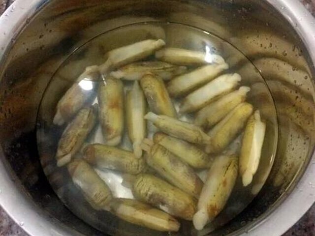 【清炒蛏子】步骤1