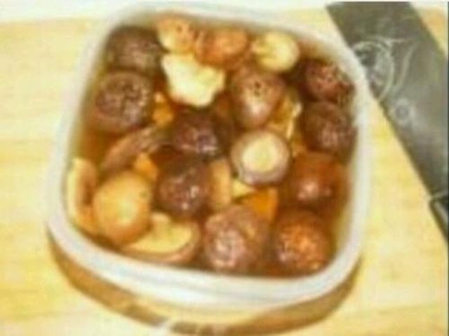 【香菇炒油菜】步骤1