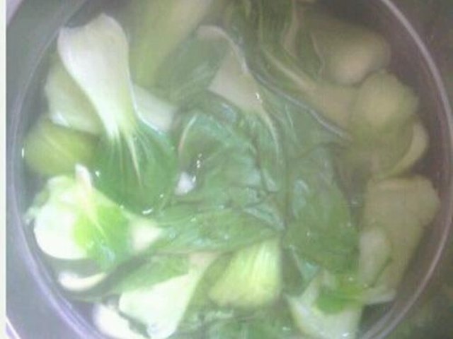 【香菇炒油菜】步骤3