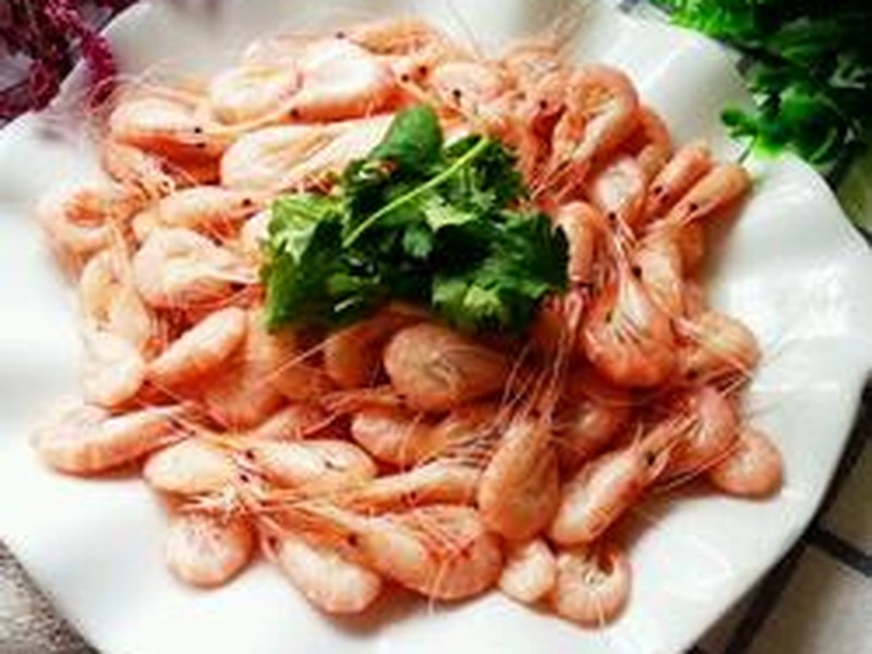 白灼小米虾
